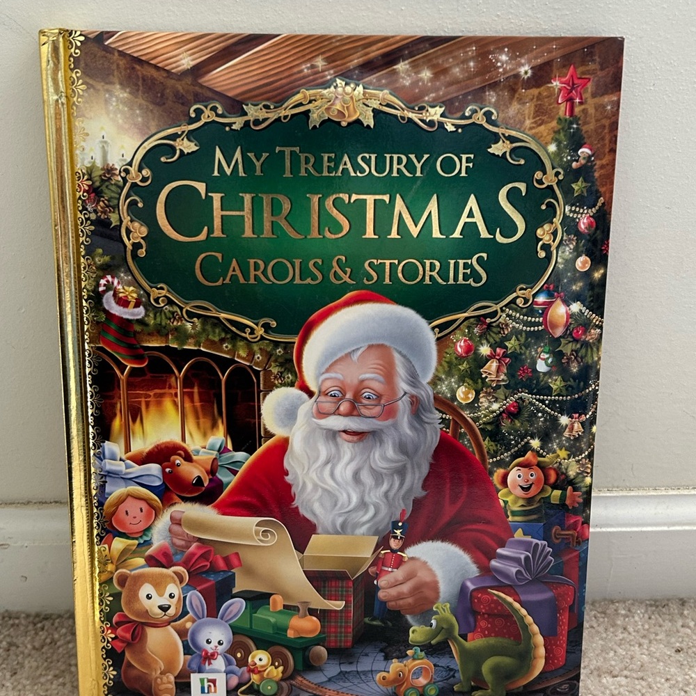 My Treasury of Christmas Carols & Stories by Hinkler Books